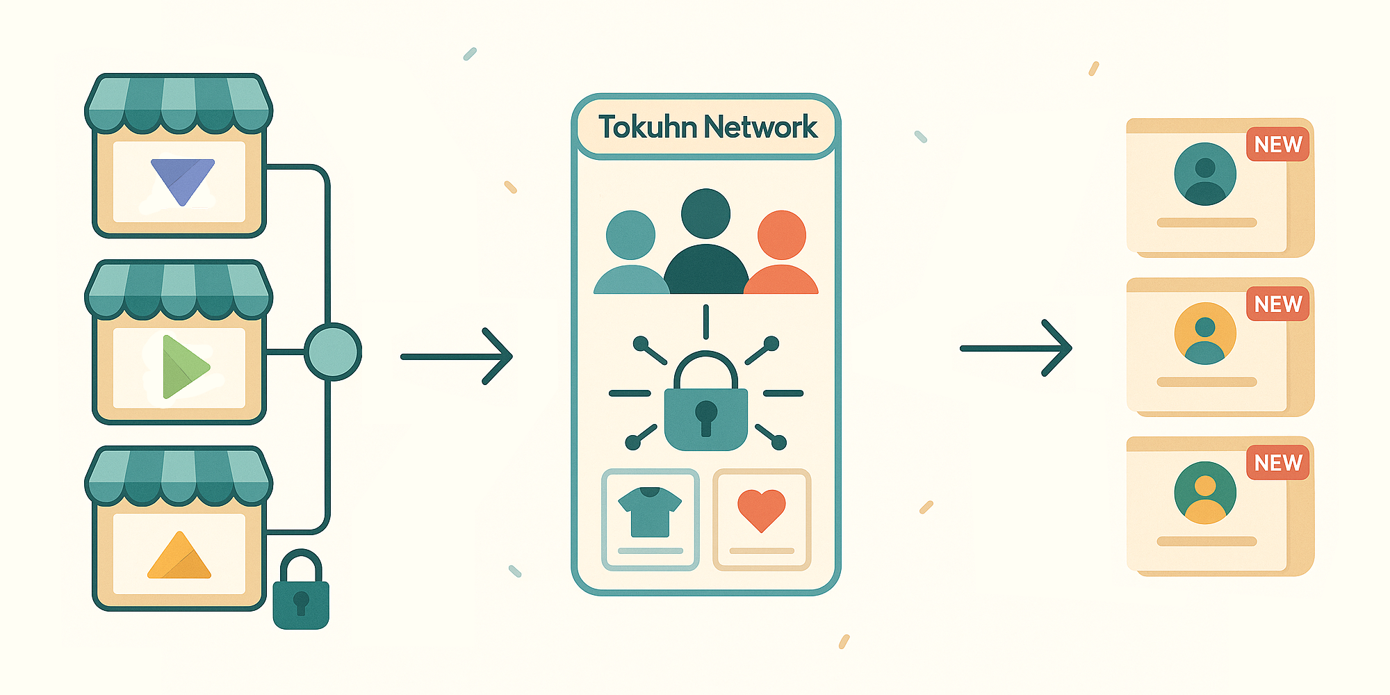 Tokuhn Network cross-promotion